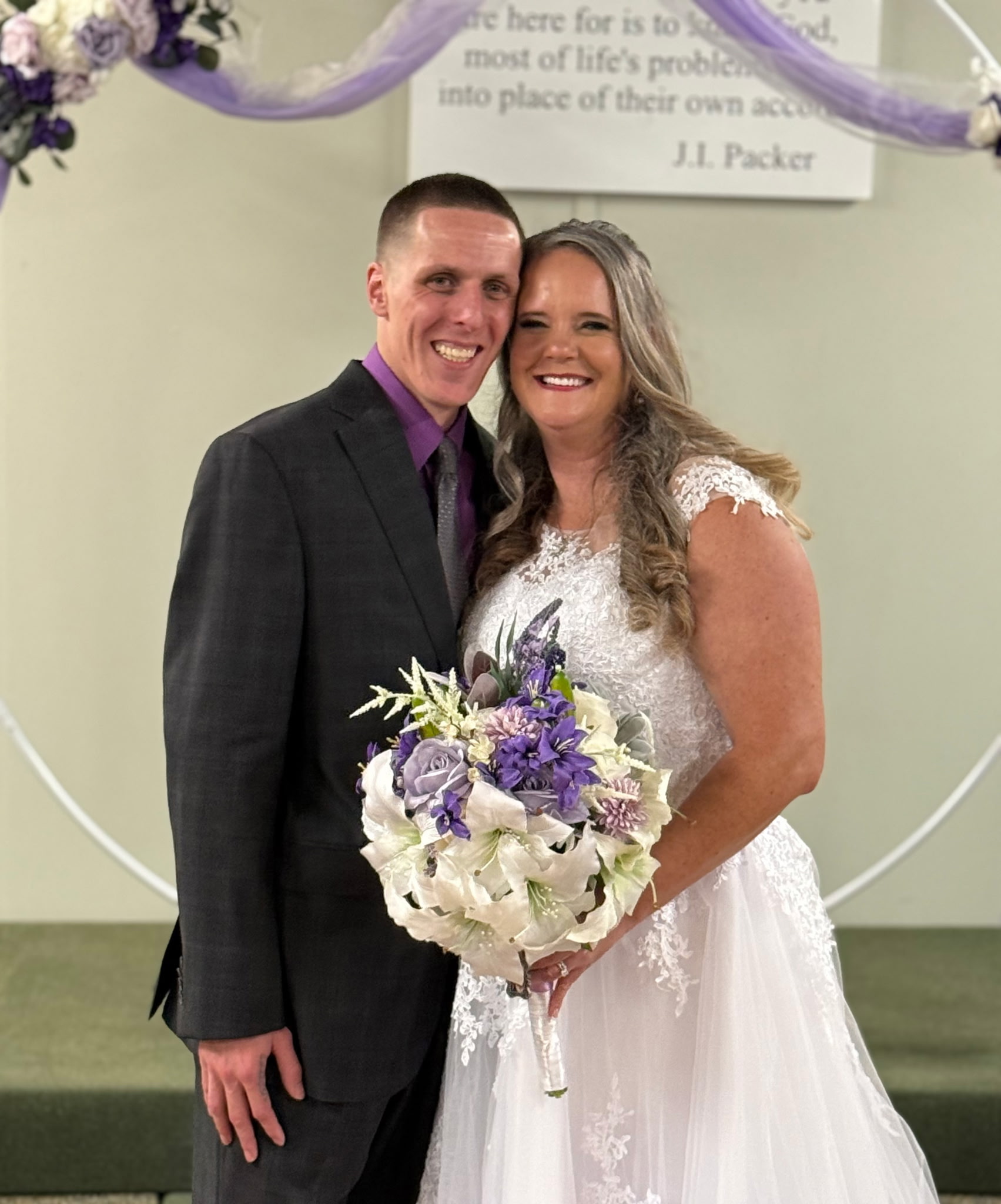 Michael and Sara wedding photo