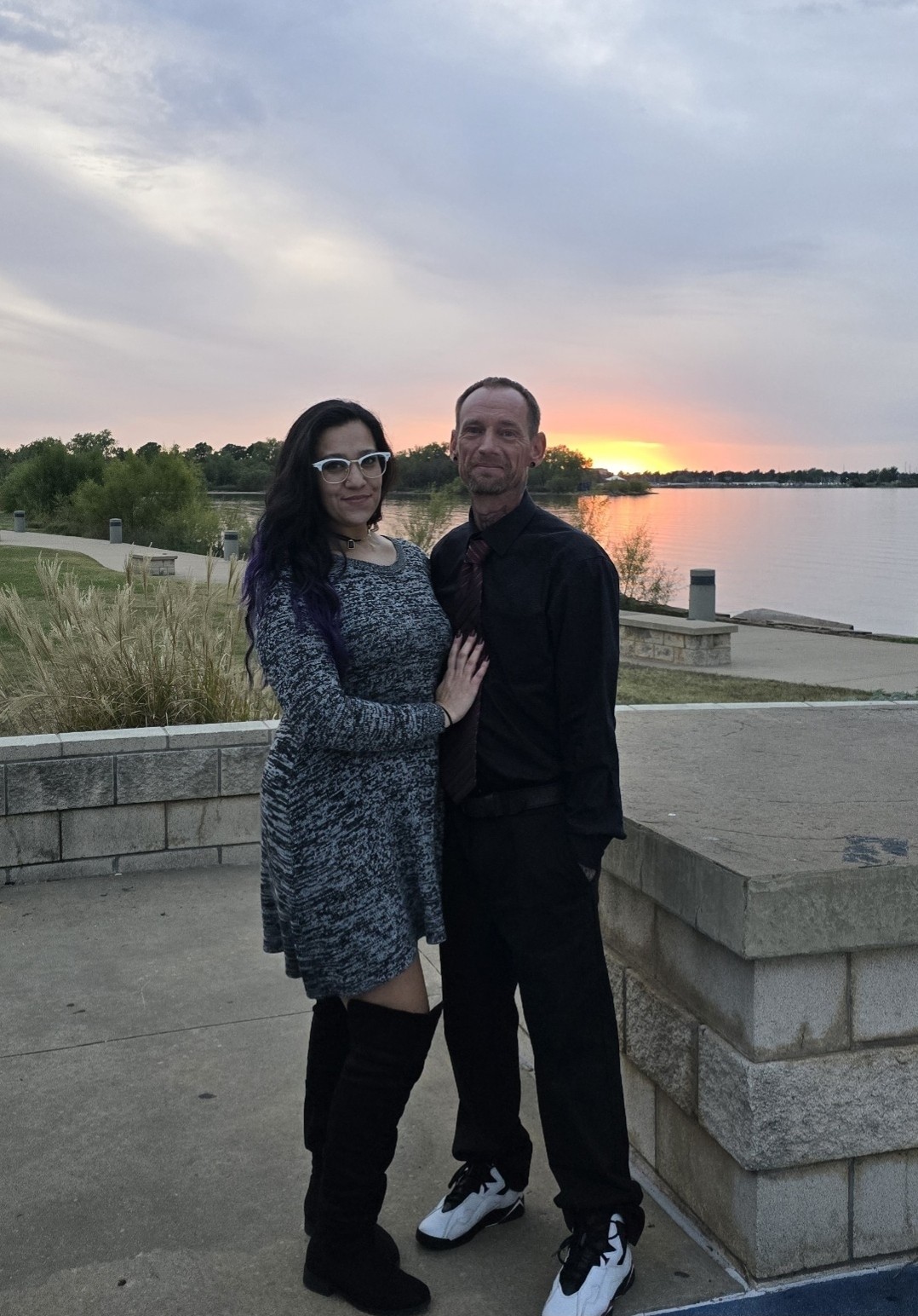 Jamie and his wife