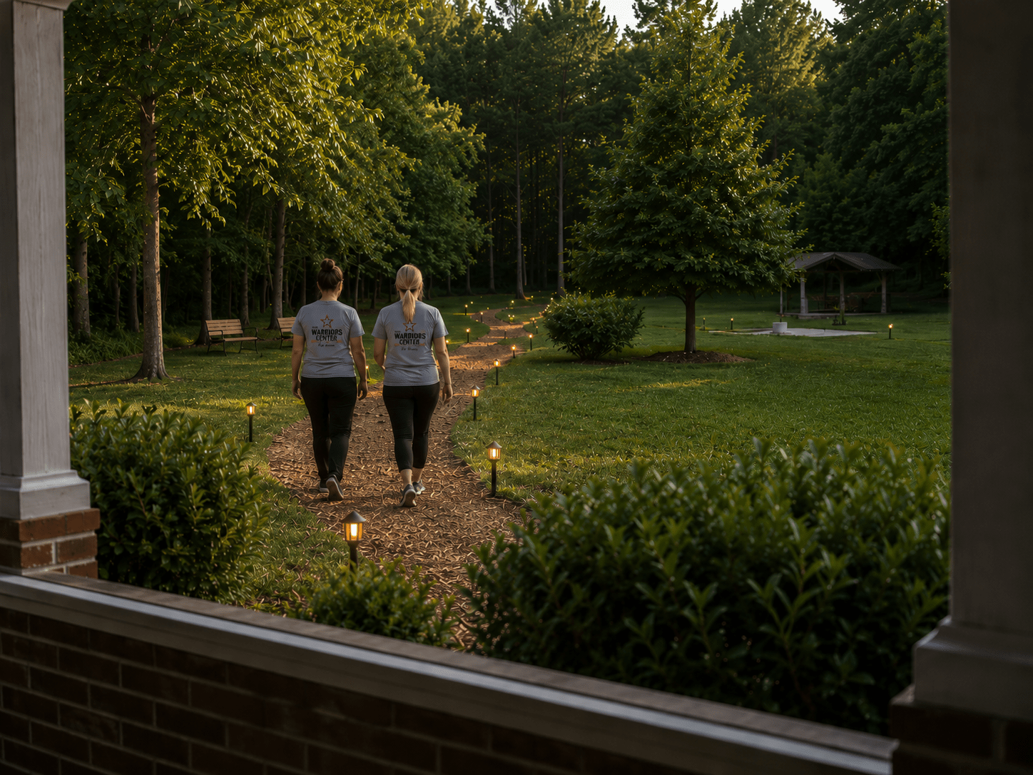 Walking Trail at Warriors Center New Albany