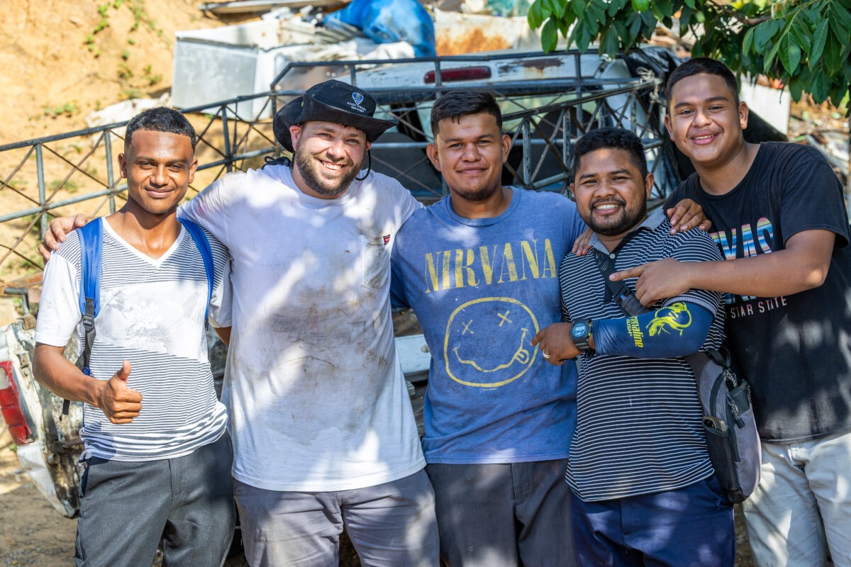 A Warriors Center mission team in Honduras