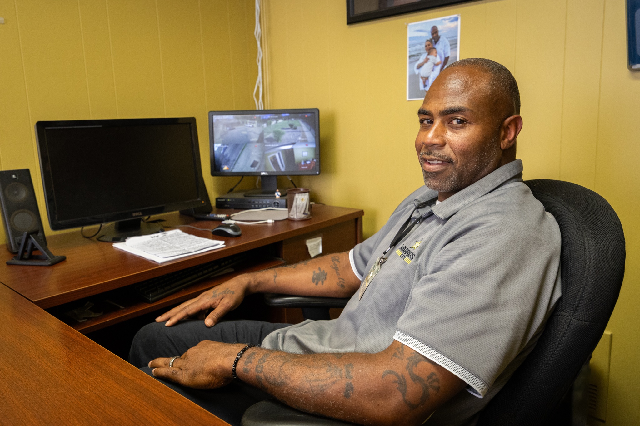 Antwone Harris as Executive Director of Warriors Center Memphis